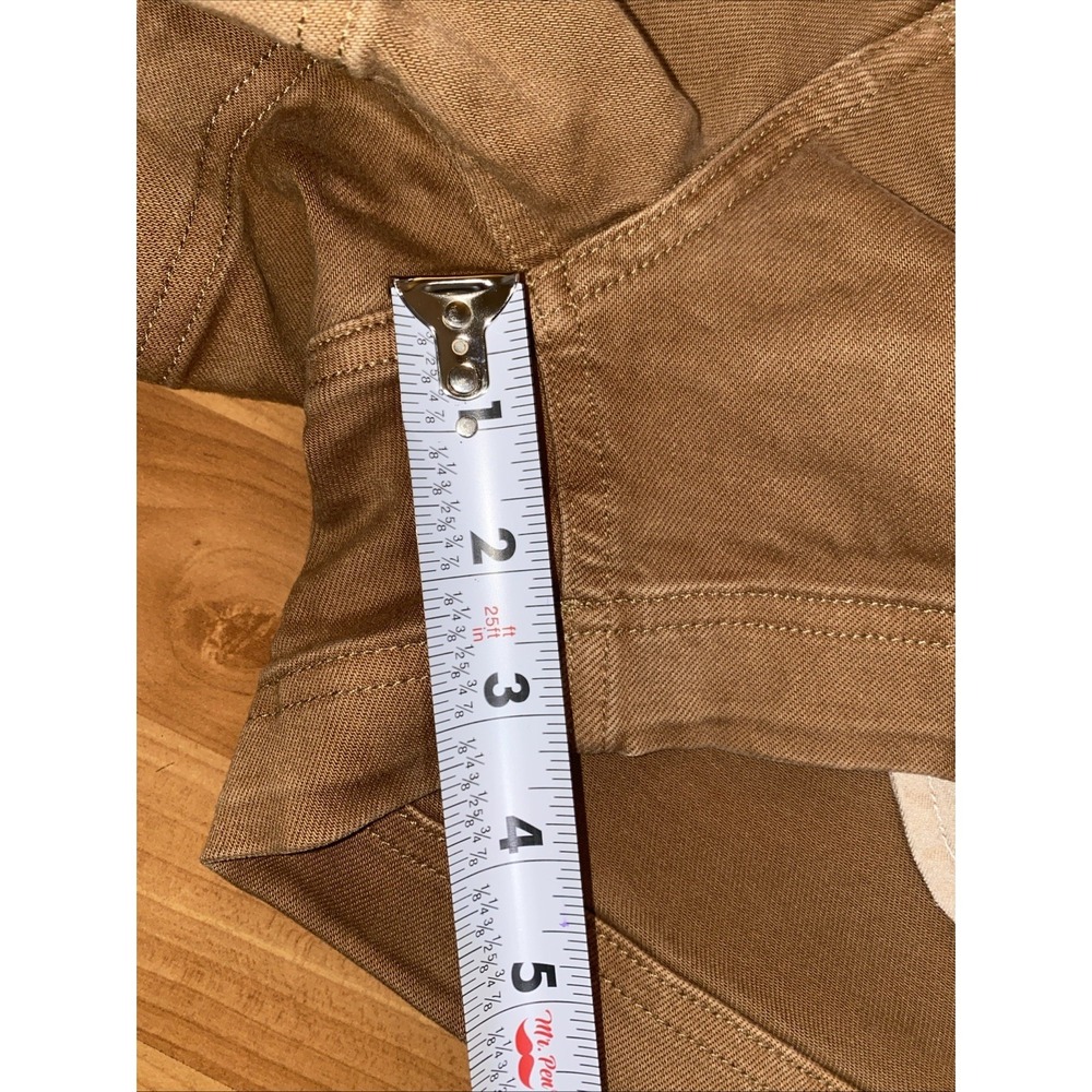 Everlane The Utility Shorts Womens 6 Brown Canvas Cotton Stretch Mid Rise Casual - Picture 8 of 9